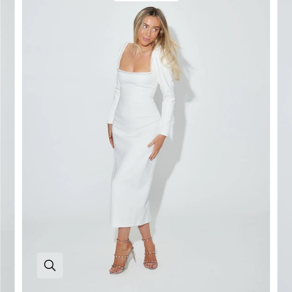 The Ultimate Muse Midi Pearl Dress